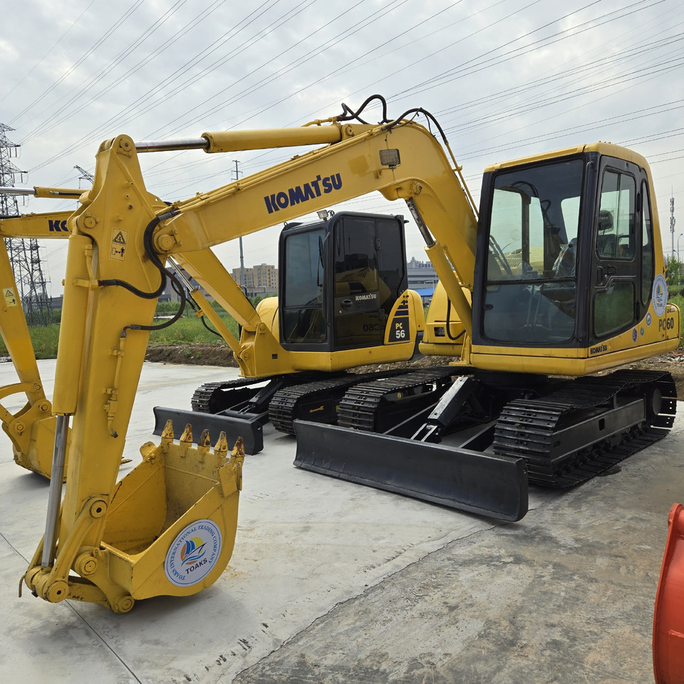 KOMATSU PC60 - Minibagger: das Bild 4 KOMATSU PC60 - Minibagger: das Bild 4