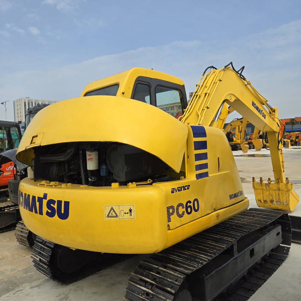 KOMATSU PC60 - Minibagger: das Bild 1 KOMATSU PC60 - Minibagger: das Bild 1