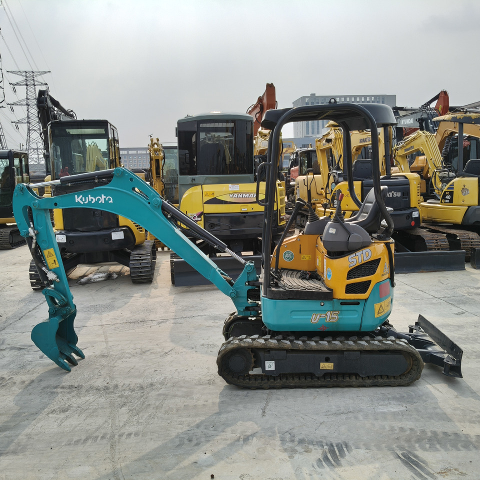 KUBOTA U15 - Minibagger: das Bild 1 KUBOTA U15 - Minibagger: das Bild 1