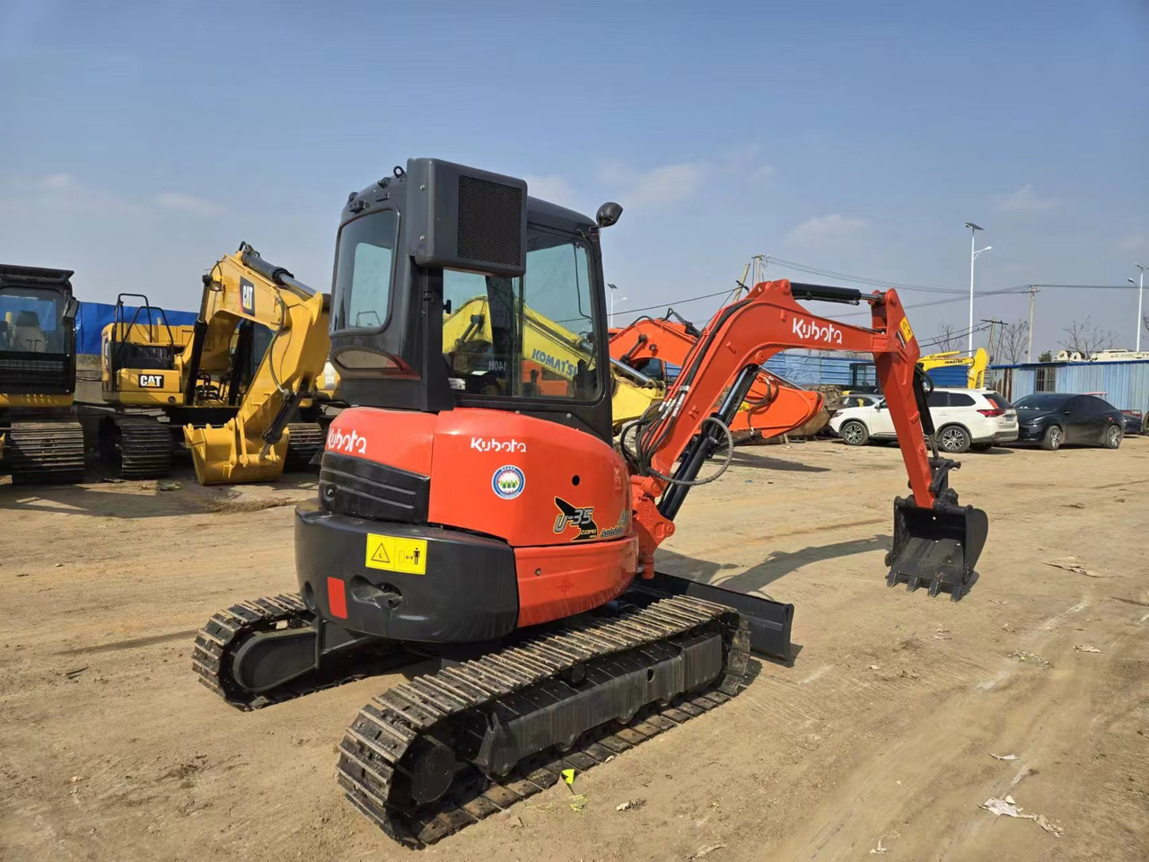 KUBOTA U35 - Minibagger: das Bild 5 KUBOTA U35 - Minibagger: das Bild 5