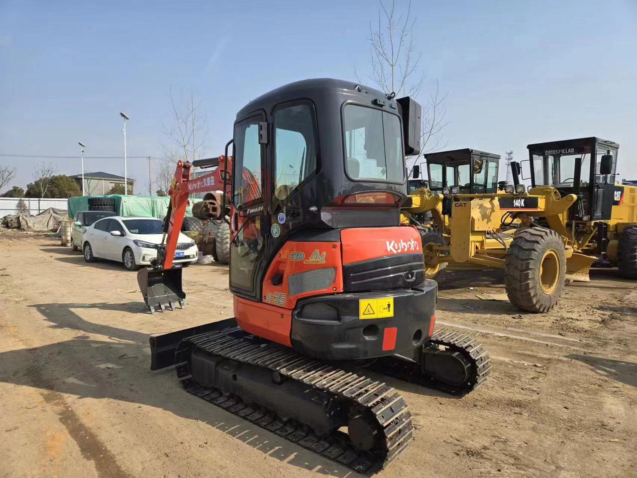 KUBOTA U35 - Minibagger: das Bild 2 KUBOTA U35 - Minibagger: das Bild 2