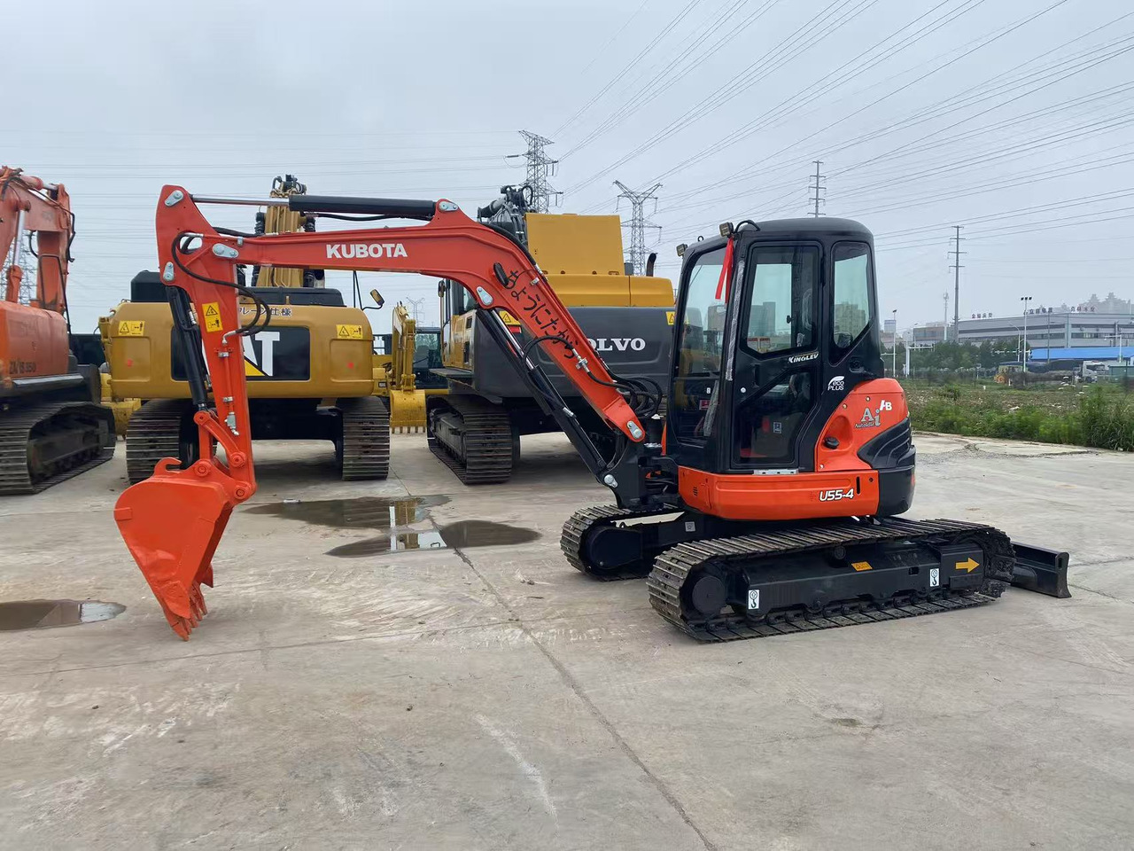 KUBOTA U55-4 - Minibagger: das Bild 4 KUBOTA U55-4 - Minibagger: das Bild 4