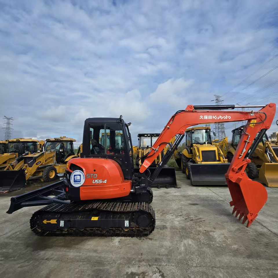 KUBOTA U55 - Minibagger: das Bild 1 KUBOTA U55 - Minibagger: das Bild 1