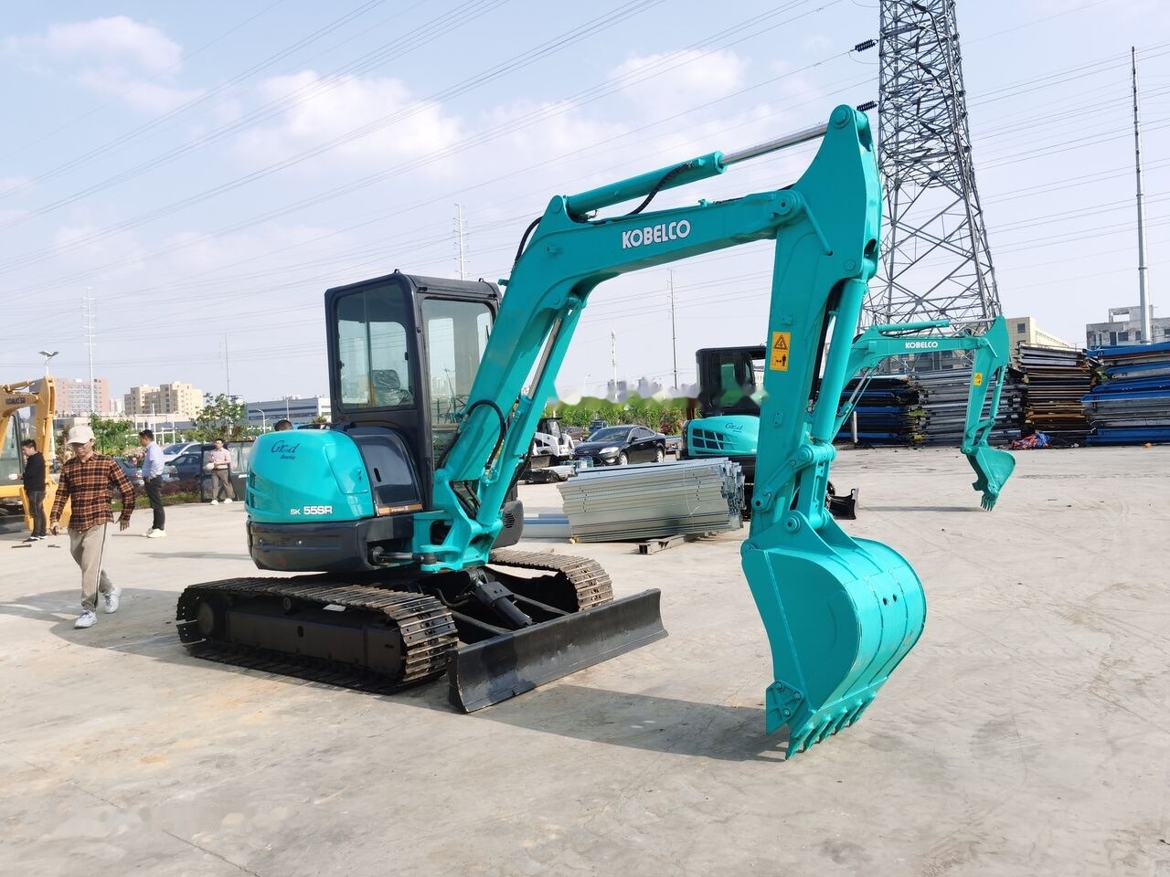 Minibagger Kobelco SK55SR: das Bild 7