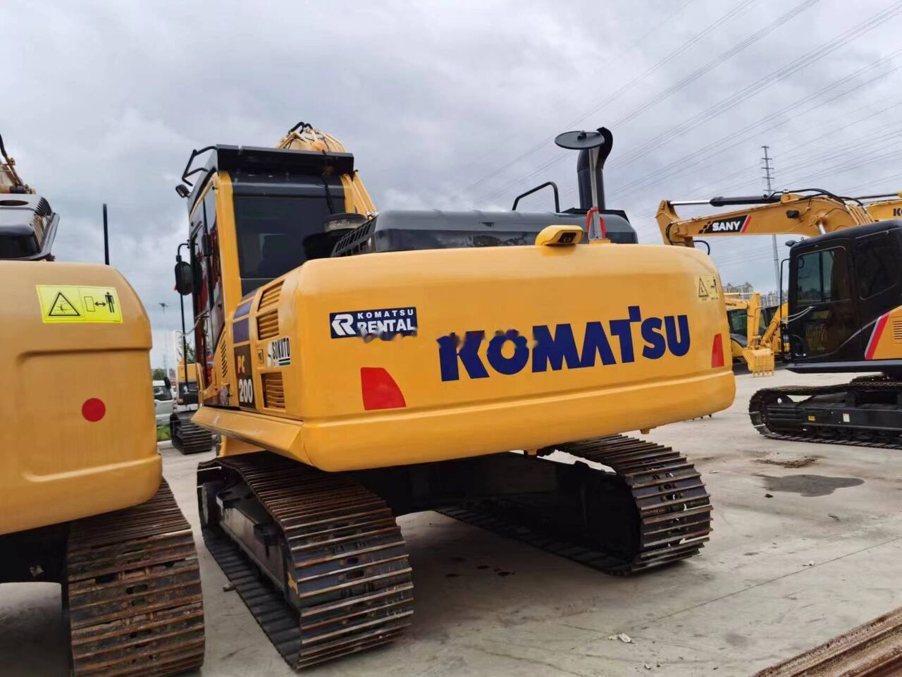 Komatsu PC200-8 - Kettenbagger: das Bild 4 Komatsu PC200-8 - Kettenbagger: das Bild 4
