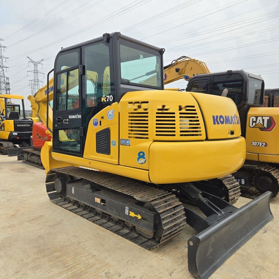 Komatsu PC70-8 - Minibagger: das Bild 2 Komatsu PC70-8 - Minibagger: das Bild 2