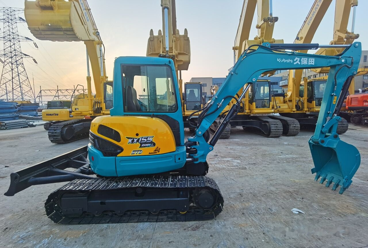 Kubota KX155 - Minibagger: das Bild 1 Kubota KX155 - Minibagger: das Bild 1