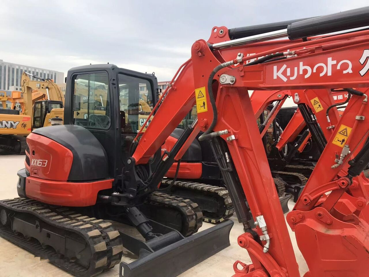 Kubota KX163 - Minibagger: das Bild 4 Kubota KX163 - Minibagger: das Bild 4