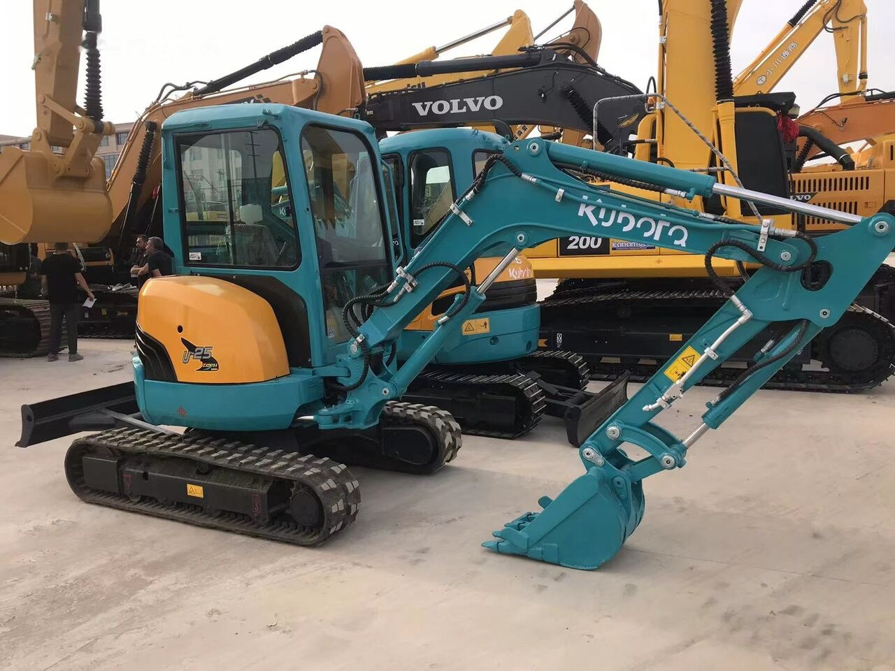 Kubota U25 - Minibagger: das Bild 2 Kubota U25 - Minibagger: das Bild 2