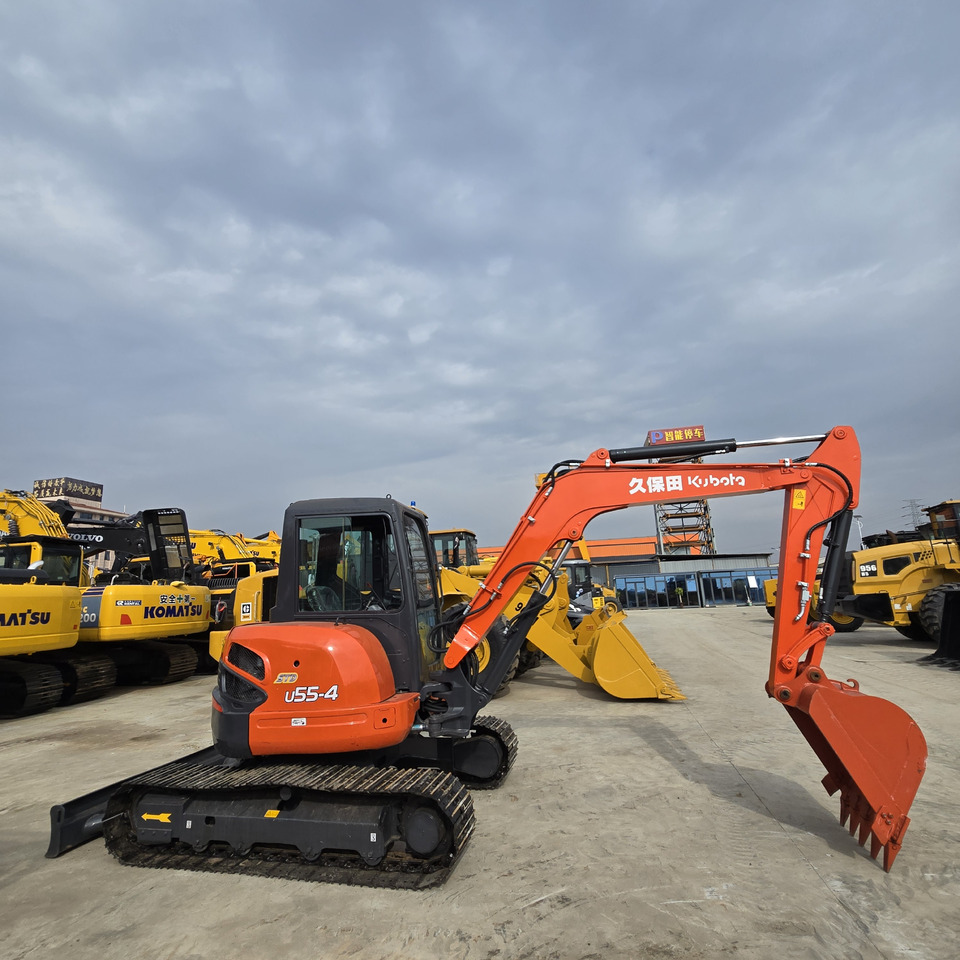 Kubota U55 - Minibagger: das Bild 1 Kubota U55 - Minibagger: das Bild 1