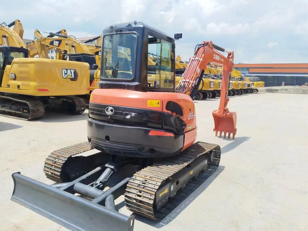Kubota U55 - Minibagger: das Bild 3 Kubota U55 - Minibagger: das Bild 3