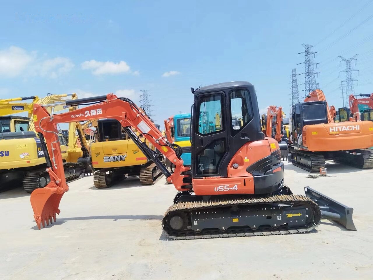 Kubota U55 - Minibagger: das Bild 4 Kubota U55 - Minibagger: das Bild 4
