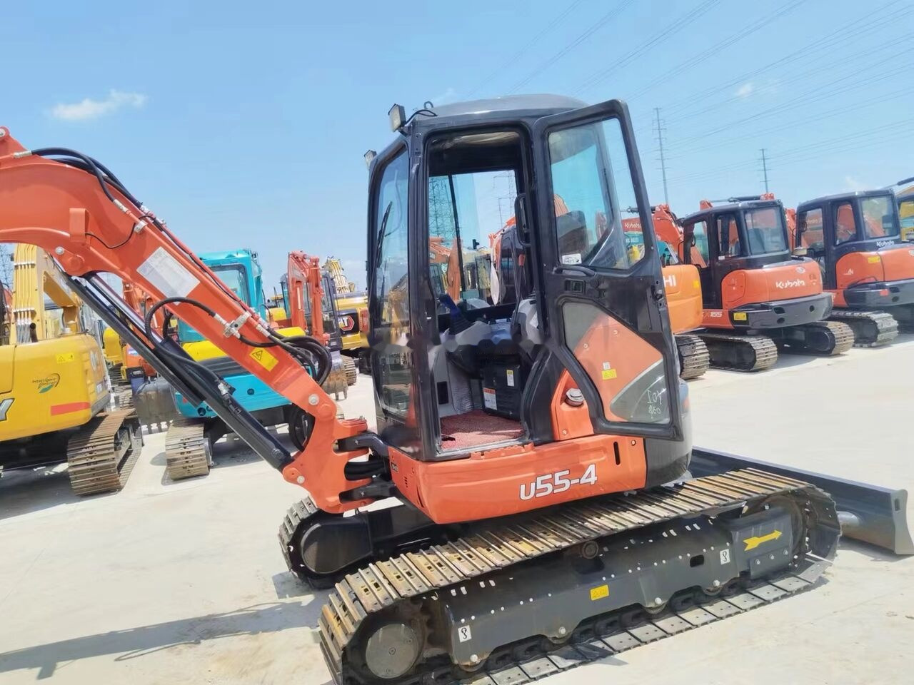 Kubota U55 - Minibagger: das Bild 1 Kubota U55 - Minibagger: das Bild 1