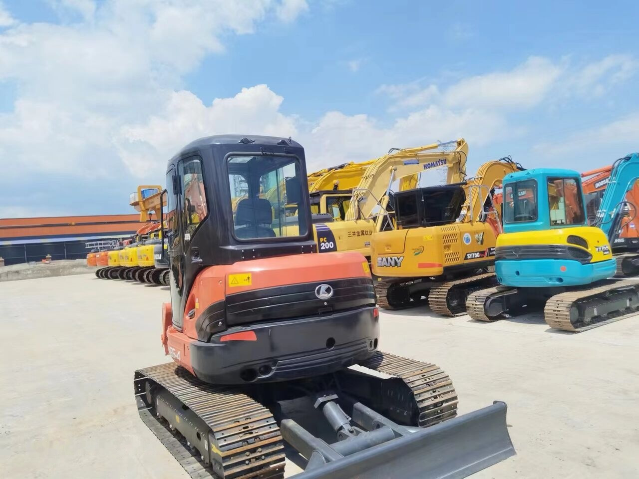 Kubota U55 - Minibagger: das Bild 2 Kubota U55 - Minibagger: das Bild 2