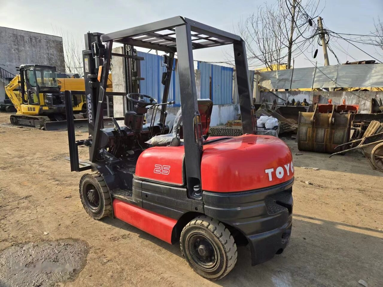 Toyota FD25 - Dieselstapler: das Bild 4 Toyota FD25 - Dieselstapler: das Bild 4