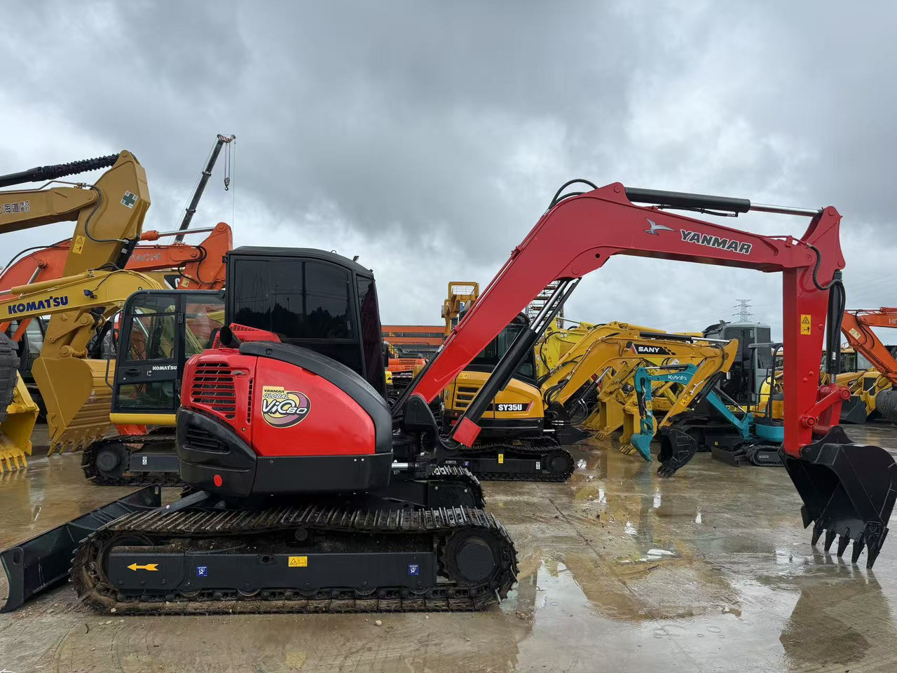 YANMAR VIO55 - Minibagger: das Bild 4 YANMAR VIO55 - Minibagger: das Bild 4