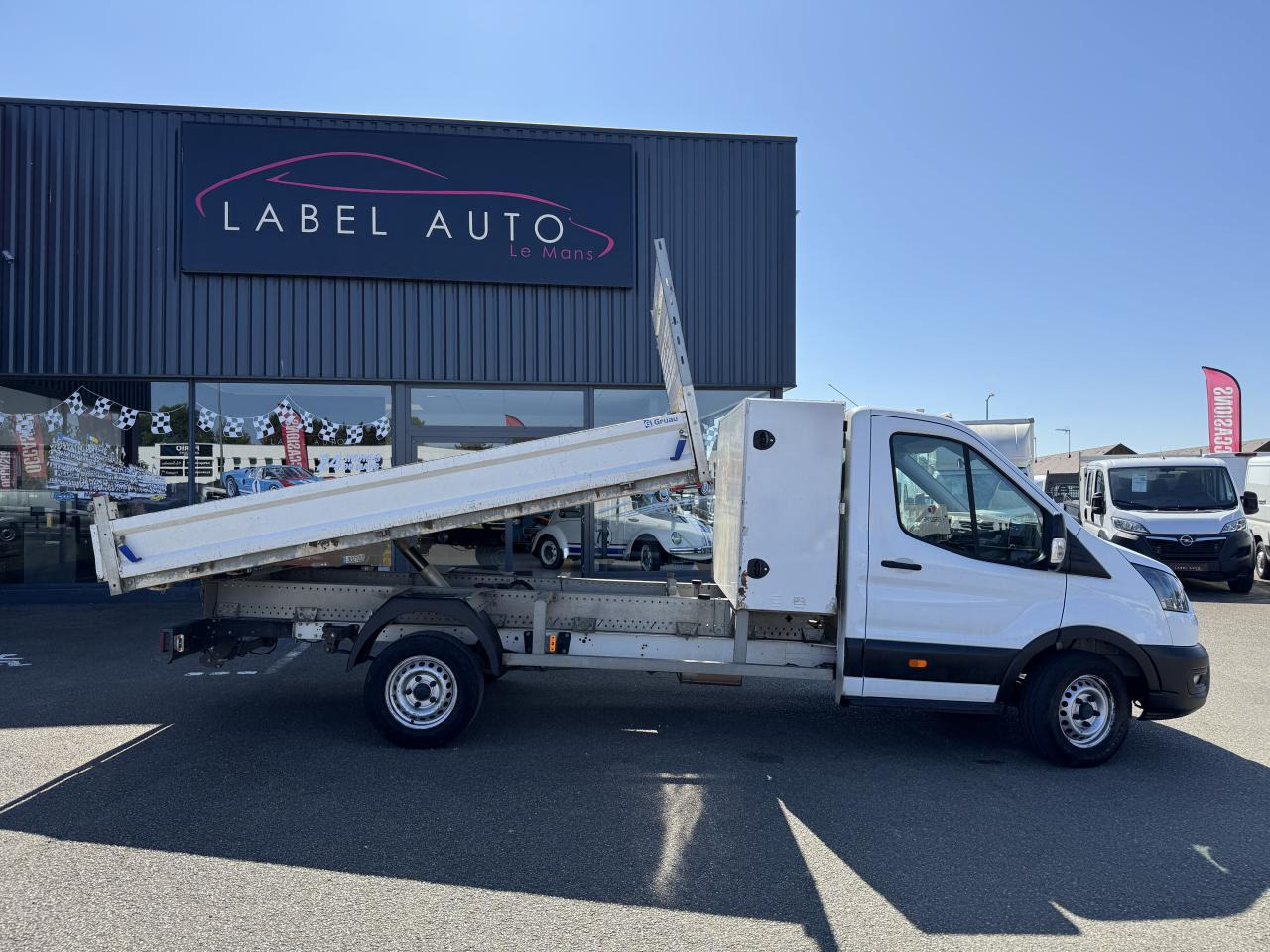 FORD TRANSIT BENNE COFFRE 350 L3 2.0 EcoBlue 170CH - Kipper Transporter: das Bild 1 FORD TRANSIT BENNE COFFRE 350 L3 2.0 EcoBlue 170CH - Kipper Transporter: das Bild 1