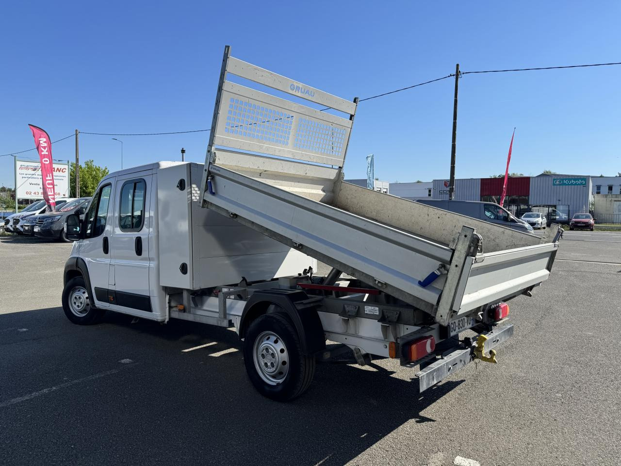 Kipper Transporter, Transporter mit Doppelkabine OPEL MOVANO 3T5 BENNE + COFFRE DOUBLE CABINE 6PL 2.2 HDI 165CH: das Bild 9