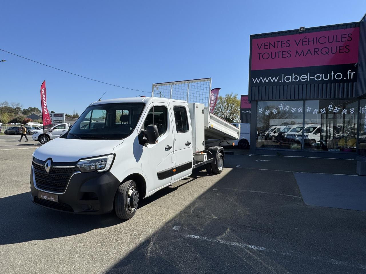 Kipper Transporter RENAULT MASTER 3T5 BENNE + COFFRE RJ DOUBLE CABINE 6 PL 2.3 DCI 130 CH CONFORT: das Bild 7