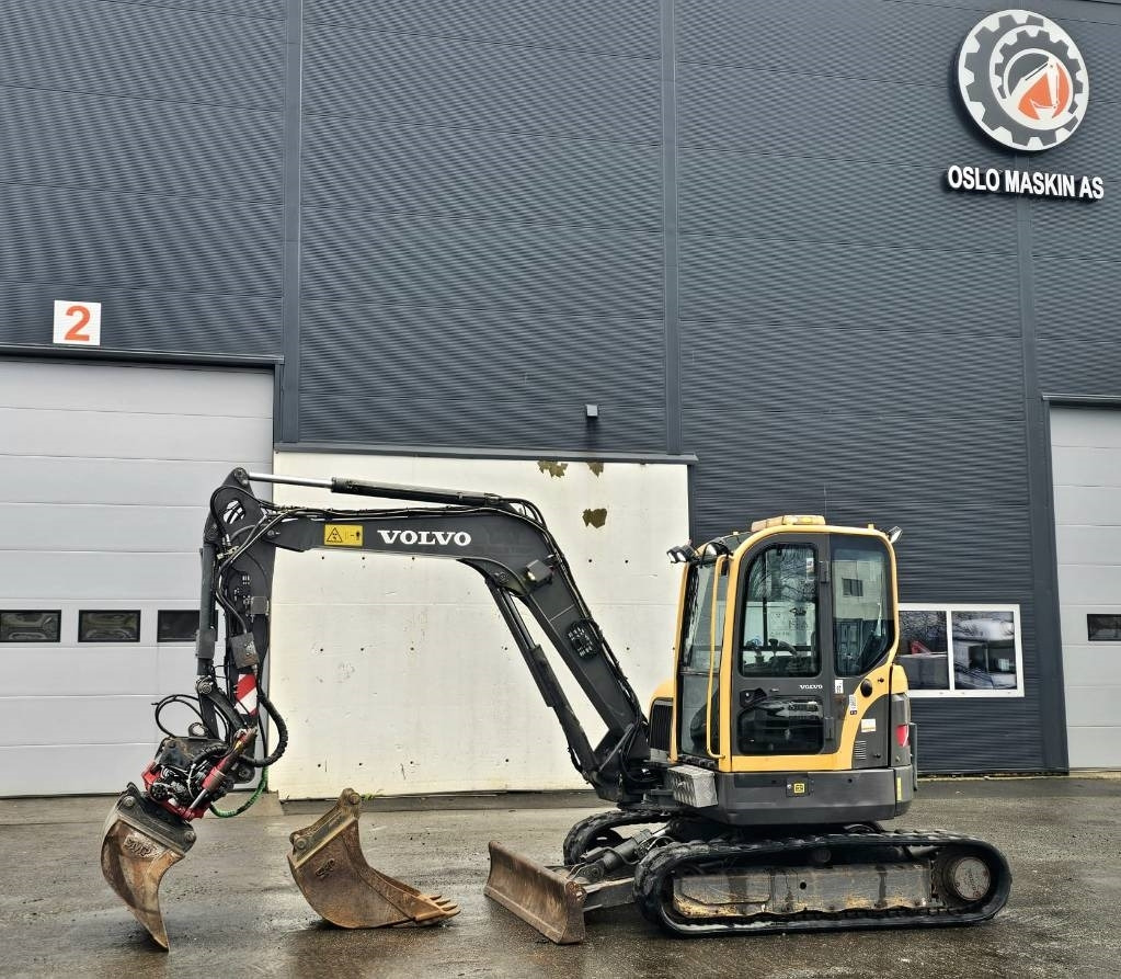 Volvo ECR 58 - Minibagger: das Bild 2 Volvo ECR 58 - Minibagger: das Bild 2