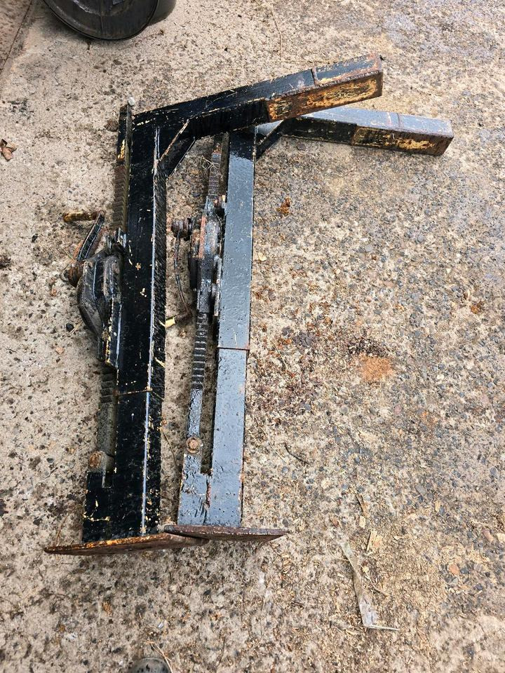 2x Stützen Winde für Salzstreuer Container Wohnkabine Schmidt Epoke Gmeiner Salzsilo Streuautomat Winterdienst - Seilwinde: das Bild 2 2x Stützen Winde für Salzstreuer Container Wohnkabine Schmidt Epoke Gmeiner Salzsilo Streuautomat Winterdienst - Seilwinde: das Bild 2