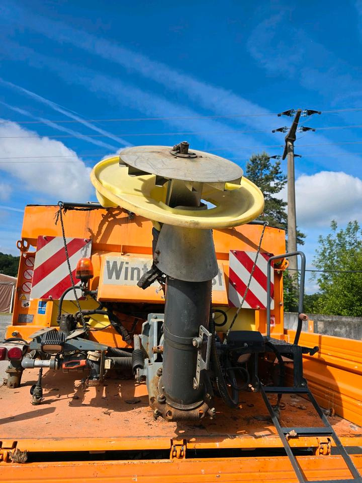 Salzstreuer Küpper-Weisser IMS F25040HFS IMSSF 4m3 Salzstreuer für Unimog 405 U 500 527 530 535  Streuautomat Streusilo Mercedes-Benz UGE UGN: das Bild 11