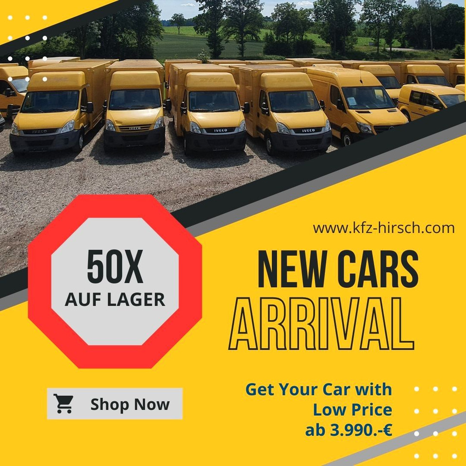 Iveco Daily Koffer Kasten Automatik Luftfederung - Koffer Transporter: das Bild 1 Iveco Daily Koffer Kasten Automatik Luftfederung - Koffer Transporter: das Bild 1