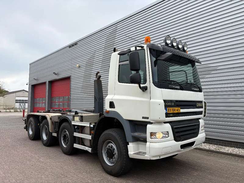 Ginaf X 4343 TS 8x6 / 35 TON VDL systeem / HANDGESCHAKELD / APK - TUV JULI 2026 / - Abrollkipper: das Bild 1 Ginaf X 4343 TS 8x6 / 35 TON VDL systeem / HANDGESCHAKELD / APK - TUV JULI 2026 / - Abrollkipper: das Bild 1