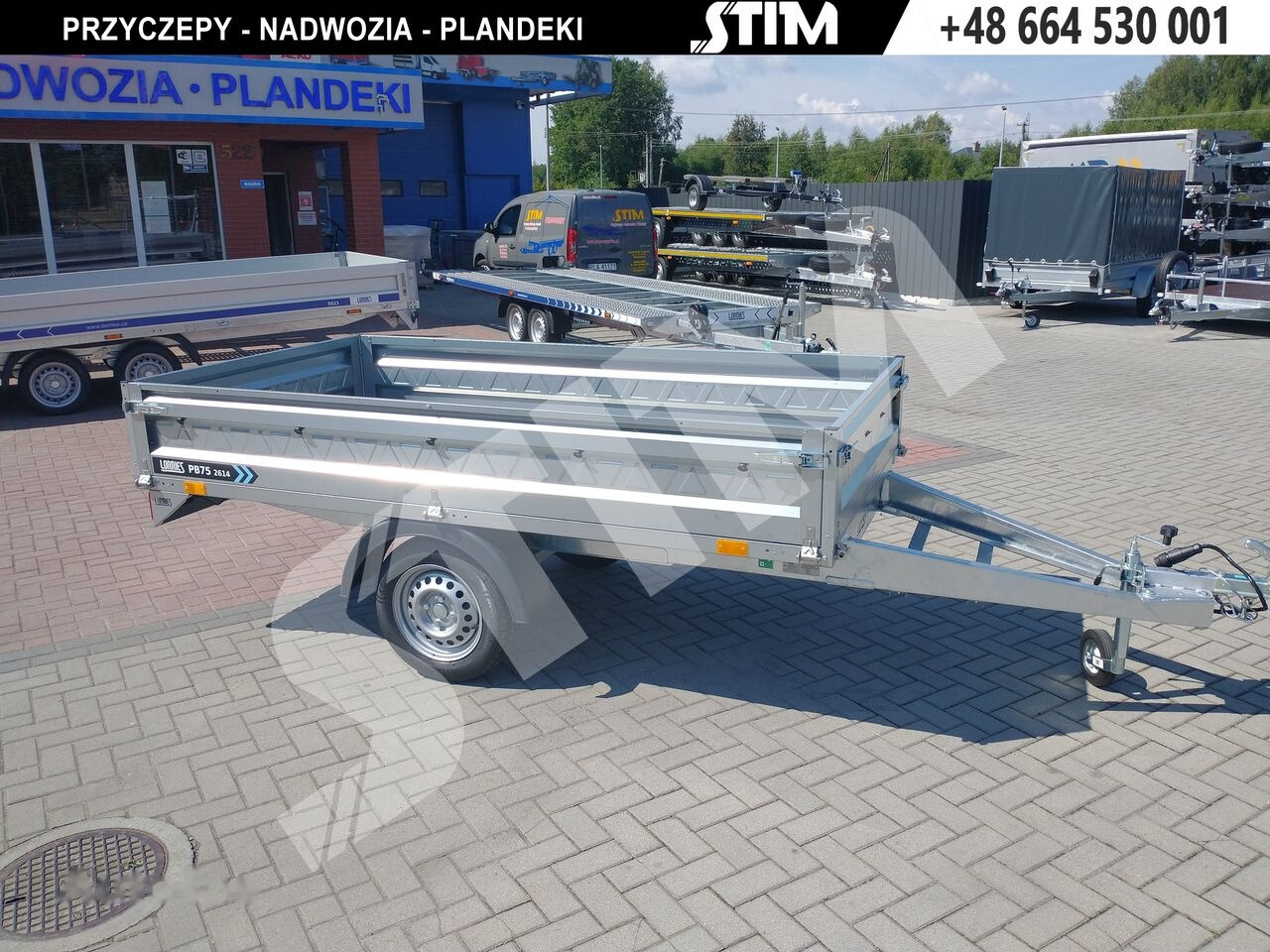 Lorries PB75-2614/1 - PKW Anhänger: das Bild 2 Lorries PB75-2614/1 - PKW Anhänger: das Bild 2