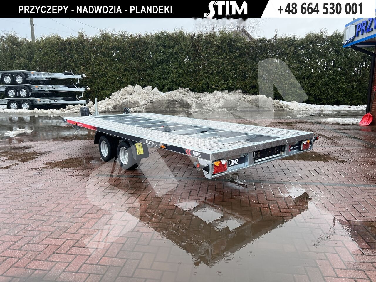 Lorries PL27-4521 - Autotransporter Anhänger: das Bild 1 Lorries PL27-4521 - Autotransporter Anhänger: das Bild 1
