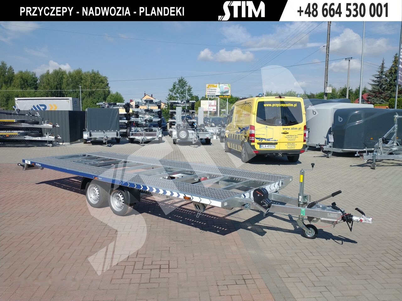 Lorries PL35-5521 - Autotransporter Anhänger: das Bild 4 Lorries PL35-5521 - Autotransporter Anhänger: das Bild 4