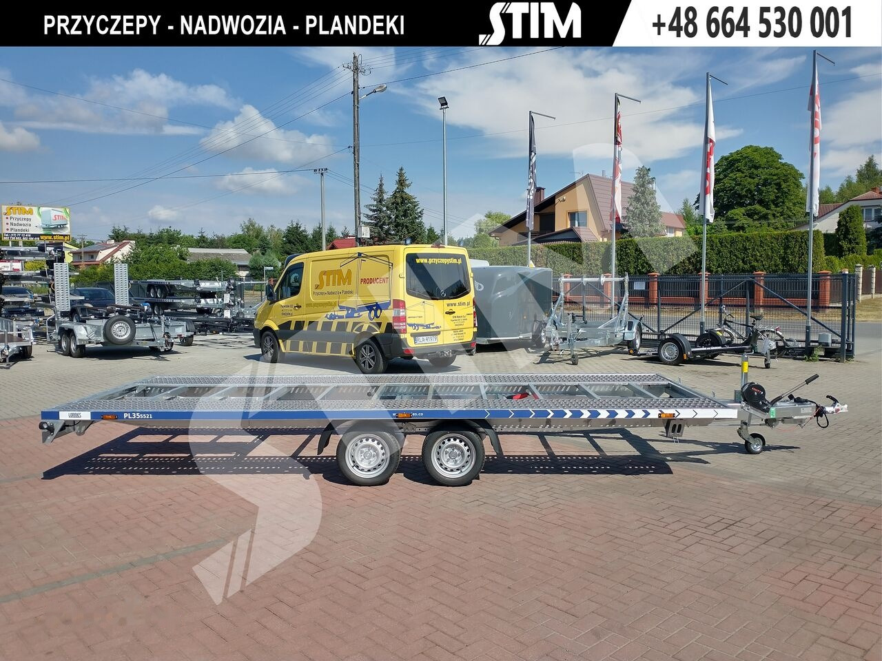 Lorries PL35-5521 - Autotransporter Anhänger: das Bild 2 Lorries PL35-5521 - Autotransporter Anhänger: das Bild 2