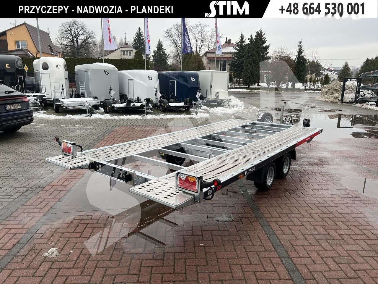 Lorries PLi27-4521 - Autotransporter Anhänger: das Bild 2 Lorries PLi27-4521 - Autotransporter Anhänger: das Bild 2