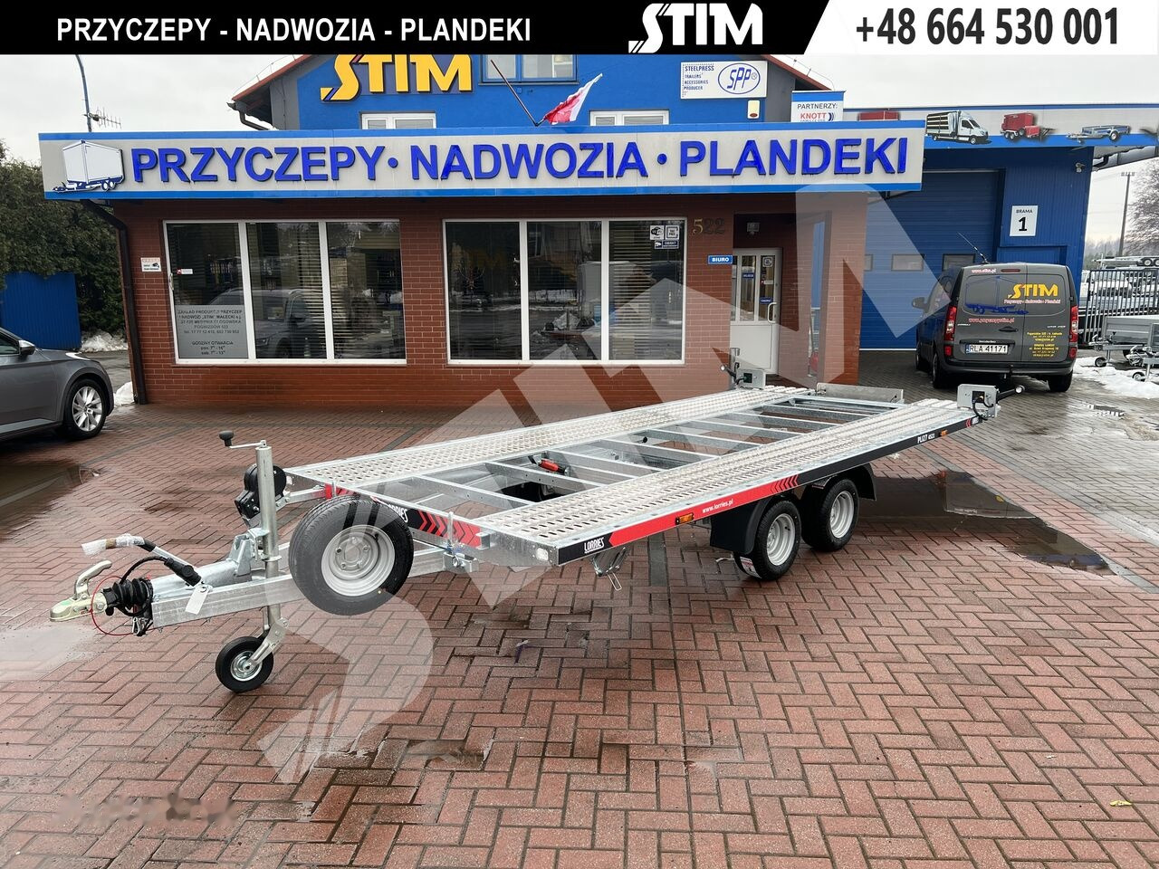 Lorries PLi27-4521 - Autotransporter Anhänger: das Bild 1 Lorries PLi27-4521 - Autotransporter Anhänger: das Bild 1