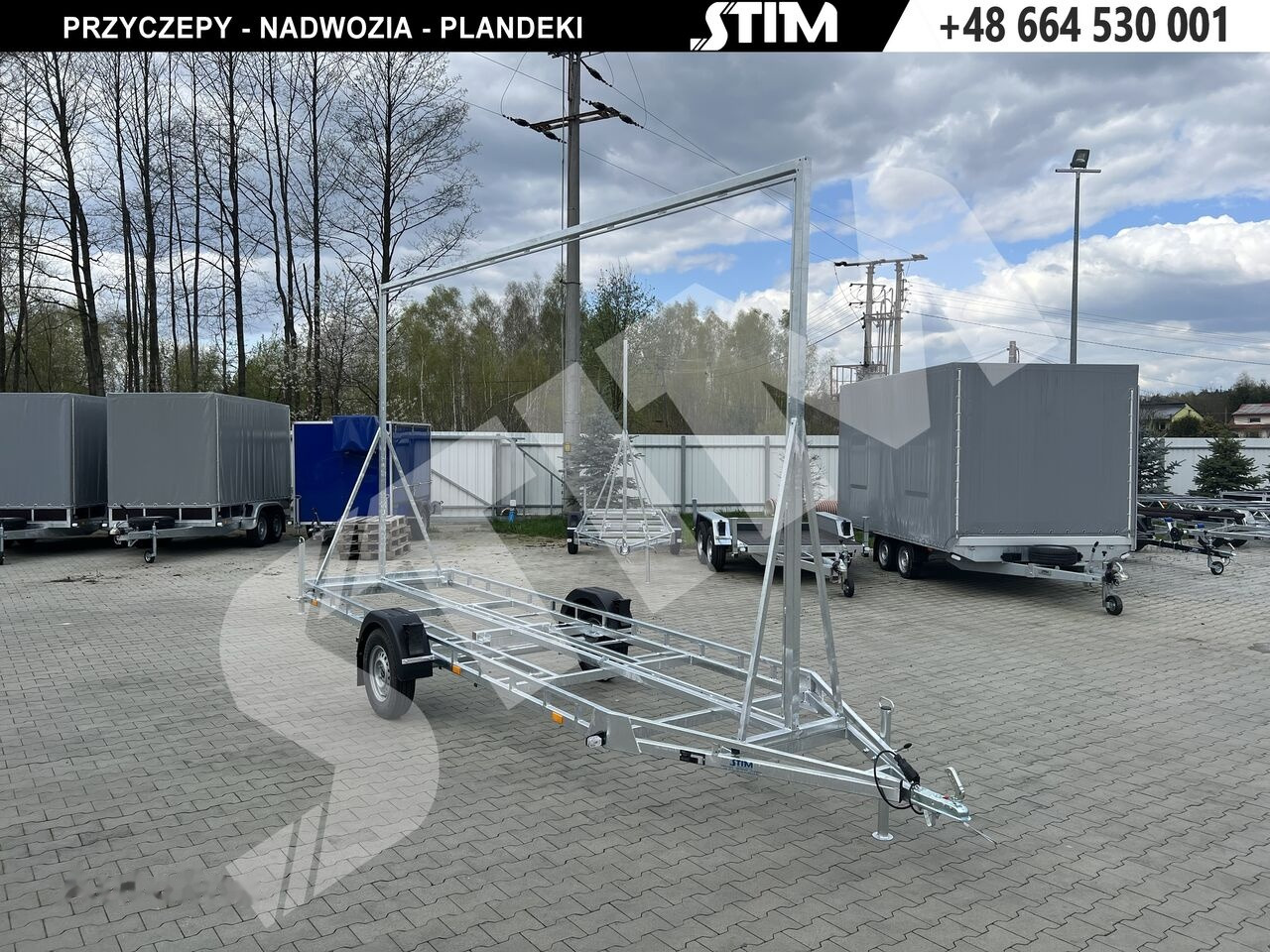 Stim L11-0,75/5020 BANER REKLAMOWY - PKW Anhänger: das Bild 1 Stim L11-0,75/5020 BANER REKLAMOWY - PKW Anhänger: das Bild 1