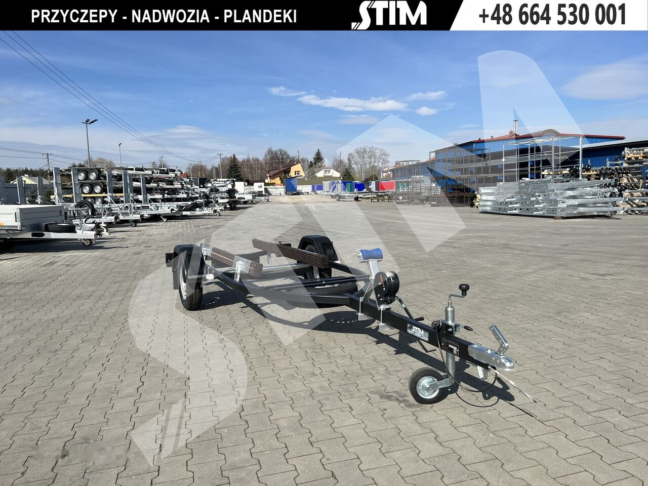 Stim L11-SW/075M Przyczepa lekka do przewozu skutera wodnego - Bootstrailer: das Bild 2 Stim L11-SW/075M Przyczepa lekka do przewozu skutera wodnego - Bootstrailer: das Bild 2