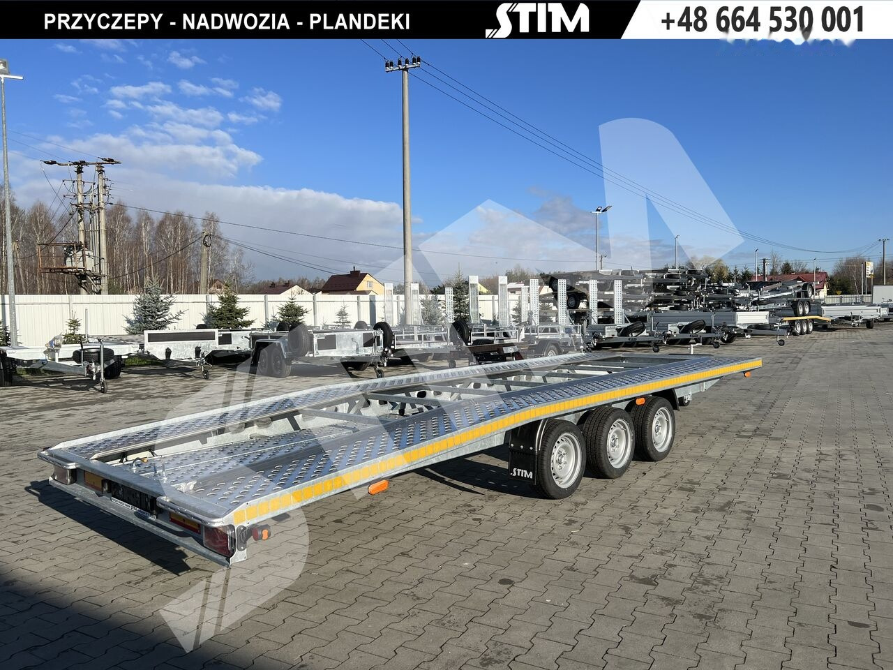 Stim L23/PP-TS/60-35S - Autotransporter Anhänger: das Bild 2 Stim L23/PP-TS/60-35S - Autotransporter Anhänger: das Bild 2