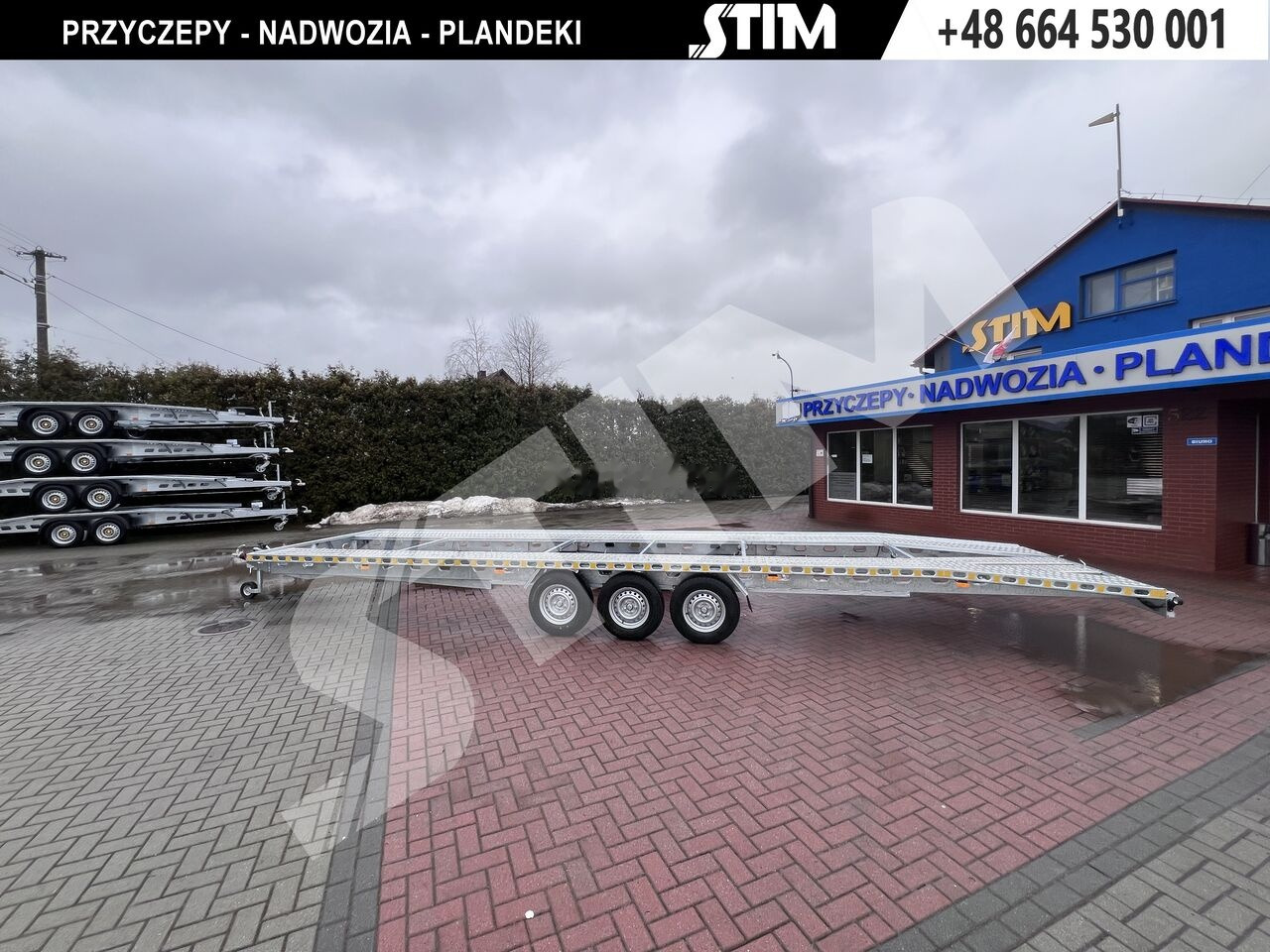 Stim L23/PP-TS/85-35S-RY - Autotransporter Anhänger: das Bild 2 Stim L23/PP-TS/85-35S-RY - Autotransporter Anhänger: das Bild 2
