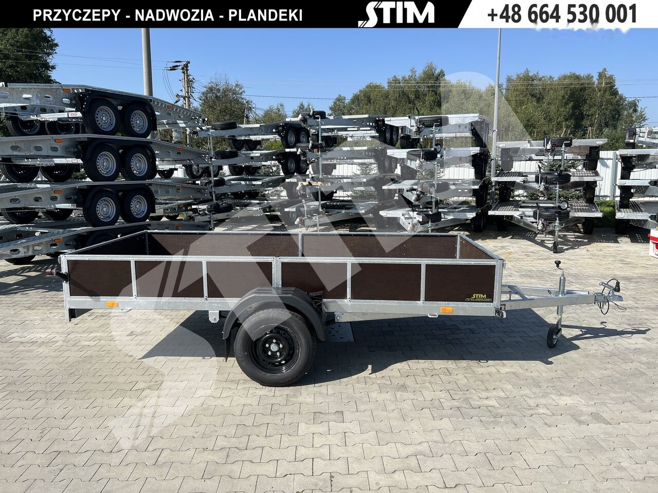 Stim S11-075/3415R + przednia burta otwierana + wzmocnienie ramy - PKW Anhänger: das Bild 1 Stim S11-075/3415R + przednia burta otwierana + wzmocnienie ramy - PKW Anhänger: das Bild 1