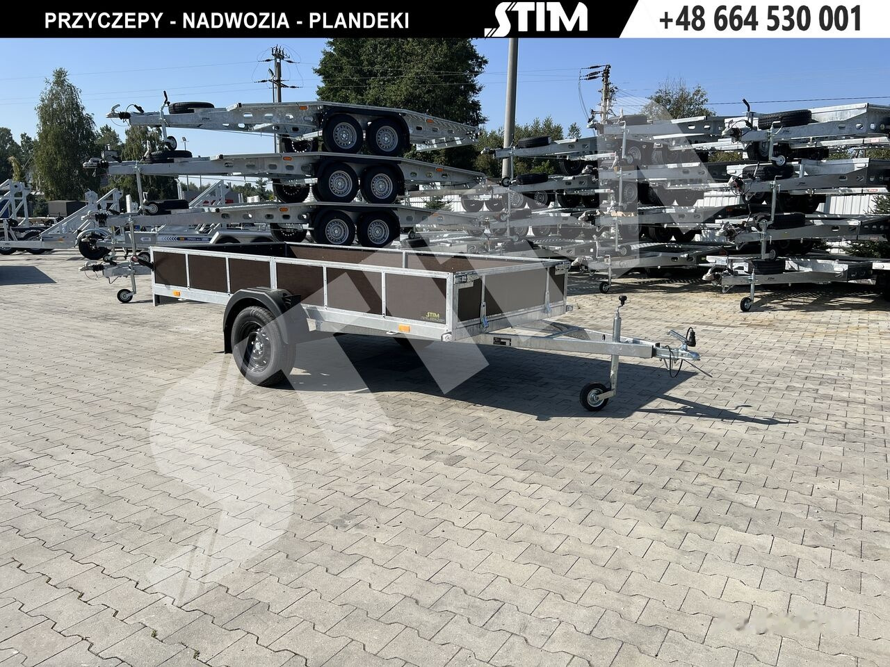 Stim S11-075/3415R + przednia burta otwierana + wzmocnienie ramy - PKW Anhänger: das Bild 3 Stim S11-075/3415R + przednia burta otwierana + wzmocnienie ramy - PKW Anhänger: das Bild 3