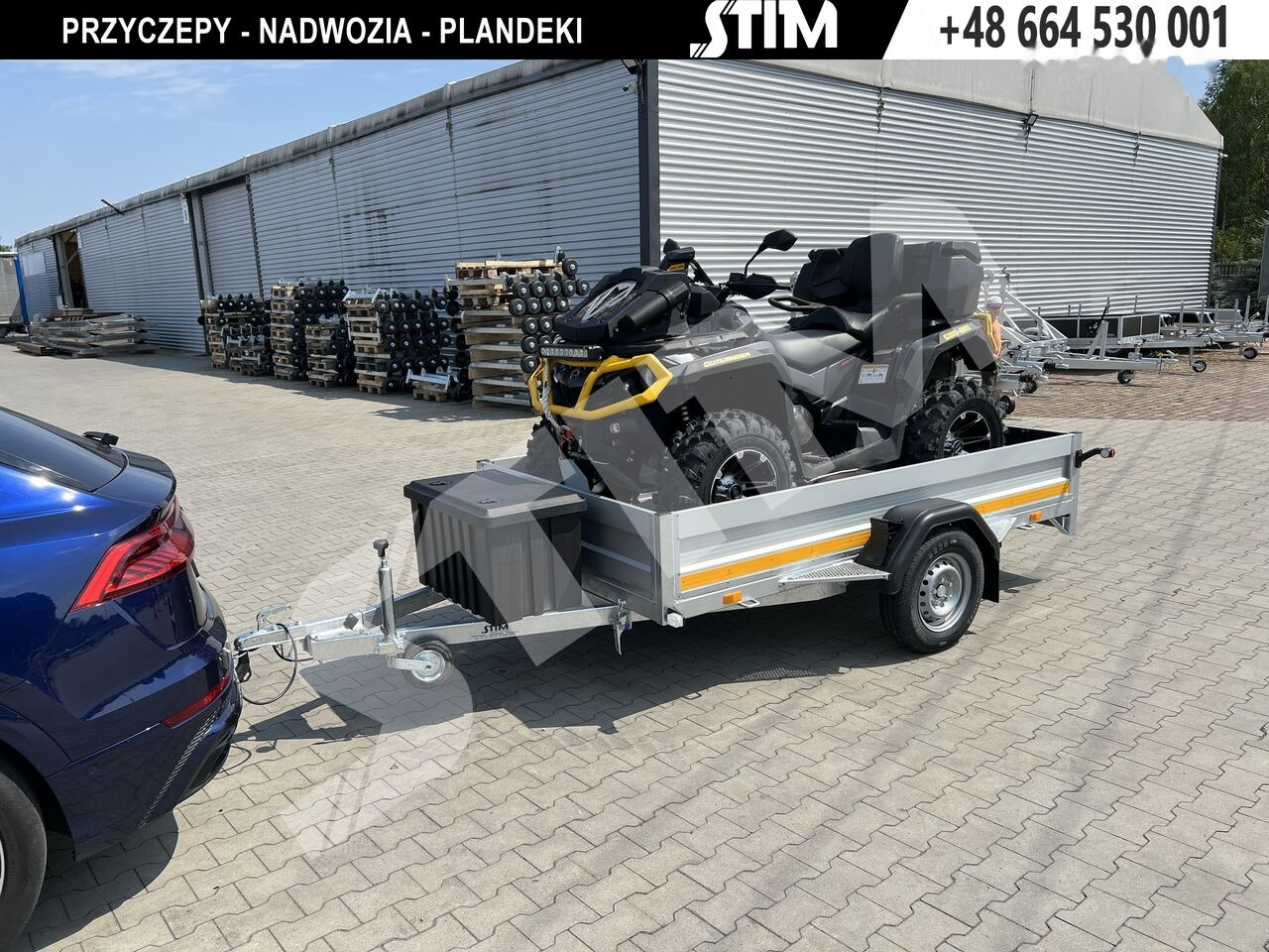 Stim S11-QT/750WB - uchylna - PKW Anhänger: das Bild 5 Stim S11-QT/750WB - uchylna - PKW Anhänger: das Bild 5