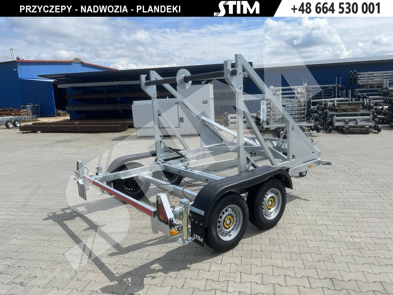 Stim S22/KB-35WR-KN - Kabeltrommelanhänger: das Bild 1 Stim S22/KB-35WR-KN - Kabeltrommelanhänger: das Bild 1