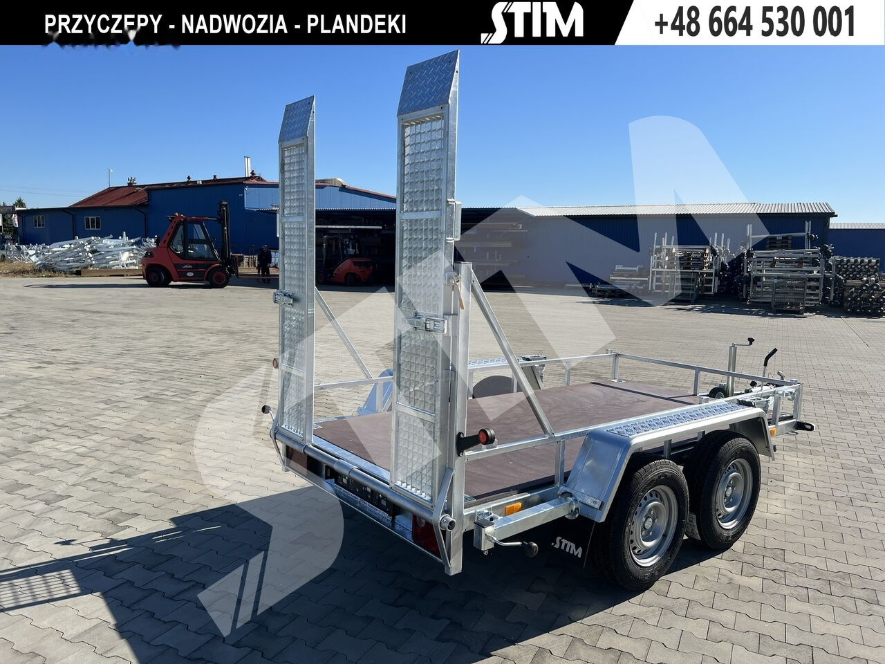 Stim S22/KP-ST/30-27TP - Baumaschinenanhänger: das Bild 3 Stim S22/KP-ST/30-27TP - Baumaschinenanhänger: das Bild 3