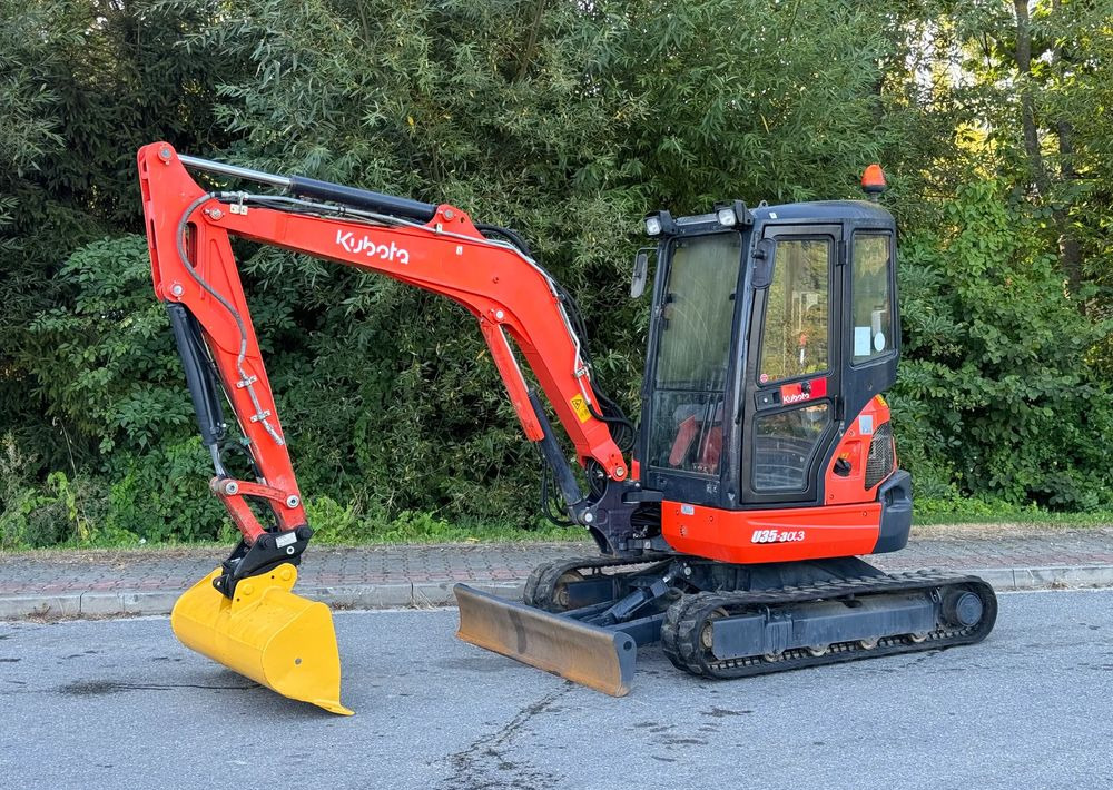 Kubota * Minikoparka * Kubota U 35-3&3 * 3.5 Ton * Sprowadzona * - Minibagger: das Bild 1 Kubota * Minikoparka * Kubota U 35-3&3 * 3.5 Ton * Sprowadzona * - Minibagger: das Bild 1