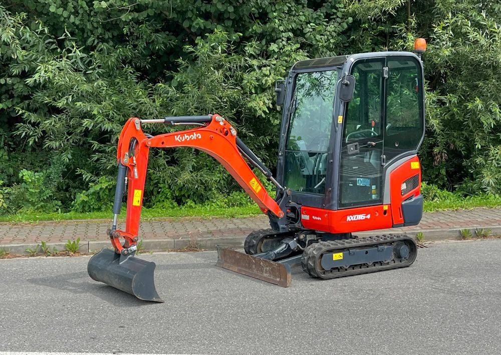 Kubota * Sprowadzona * Minikoparka * Kubota KX 016-4 * - Minibagger: das Bild 1 Kubota * Sprowadzona * Minikoparka * Kubota KX 016-4 * - Minibagger: das Bild 1