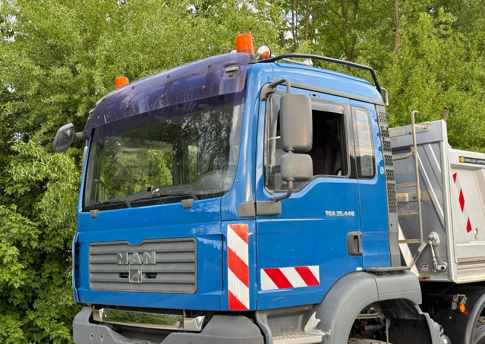 MAN * Kiper Meiller * Wywrotka * 35-440 * MAN TGA 8X4 * Stan Perfekcyjny * - Kipper: das Bild 5 MAN * Kiper Meiller * Wywrotka * 35-440 * MAN TGA 8X4 * Stan Perfekcyjny * - Kipper: das Bild 5