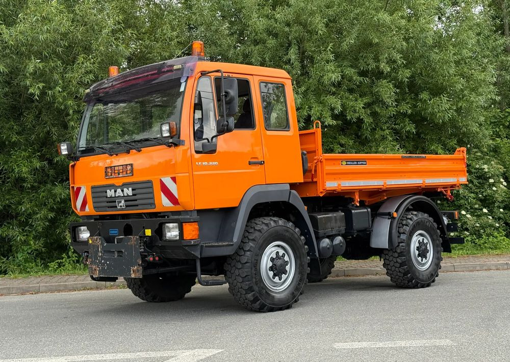 MAN * MAN 10-220 * Kiper Wywrotka Meiller * 4x4 * Zimowe Utrzymanie * Unimog * - Kipper: das Bild 2 MAN * MAN 10-220 * Kiper Wywrotka Meiller * 4x4 * Zimowe Utrzymanie * Unimog * - Kipper: das Bild 2