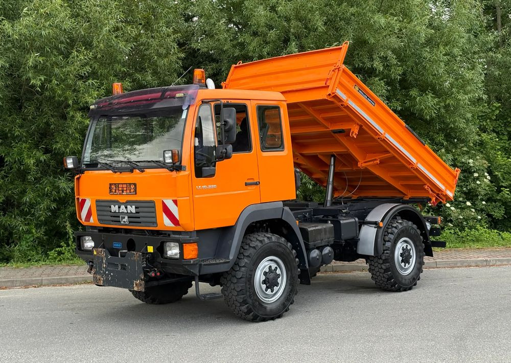 MAN * MAN 10-220 * Kiper Wywrotka Meiller * 4x4 * Zimowe Utrzymanie * Unimog * - Kipper: das Bild 1 MAN * MAN 10-220 * Kiper Wywrotka Meiller * 4x4 * Zimowe Utrzymanie * Unimog * - Kipper: das Bild 1