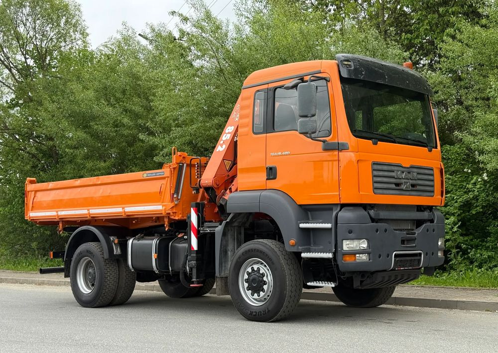 MAN * MAN 18 480 * KIPER WYWROTKA * 4x4 * HDS ATLAS 85* STAN BARDZO DOBRY * Sprowadzony - Kipper: das Bild 2 MAN * MAN 18 480 * KIPER WYWROTKA * 4x4 * HDS ATLAS 85* STAN BARDZO DOBRY * Sprowadzony - Kipper: das Bild 2