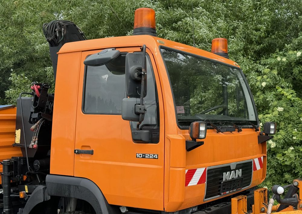 Kipper MAN * MAN LE 10.220 *Kiper Wywrotka * 4x4 * Pług Piaskarka * Zimowe Utrzymanie * Sprowadzony * HDS MKG *: das Bild 20